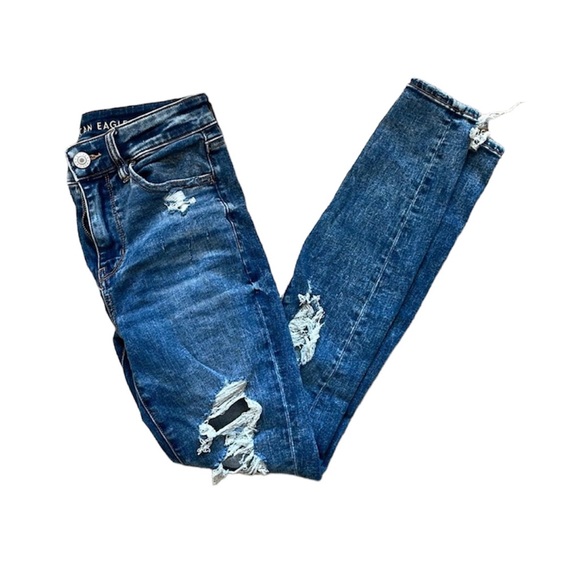 American Eagle Outfitters Denim - American Eagle Next Level Stretch Distressed Skinny Jean